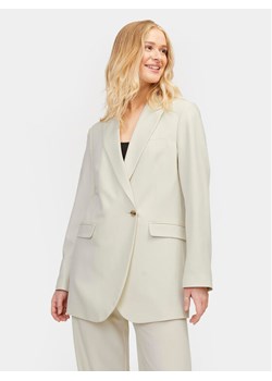 JJXX Marynarka Mary 12200590 Écru Regular Fit ze sklepu MODIVO w kategorii Marynarki damskie - zdjęcie 182746699