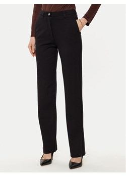 Guess Spodnie materiałowe W5RB30 KCMU2 Czarny Regular Fit ze sklepu MODIVO w kategorii Spodnie damskie - zdjęcie 182746708