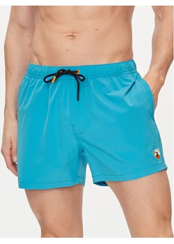 Save The Duck Szorty kąpielowe Demna DW1222M-RIPO18 Niebieski Regular Fit ze sklepu MODIVO w kategorii Kąpielówki - zdjęcie 182746777