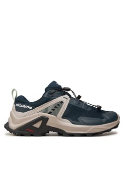Salomon Trekkingi X Raise Gore-Tex L47458300 Granatowy ze sklepu MODIVO w kategorii Buty trekkingowe dziecięce - zdjęcie 182746799