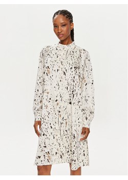 Bruuns Bazaar Sukienka koszulowa Phila BBW3865 Beżowy Relaxed Fit ze sklepu MODIVO w kategorii Sukienki - zdjęcie 182746868