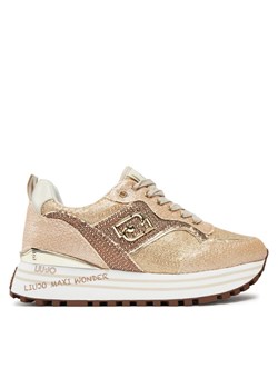 Liu Jo Sneakersy Maxi Wonder 73 BF4007 PX520 Złoty ze sklepu MODIVO w kategorii Buty sportowe damskie - zdjęcie 182746877
