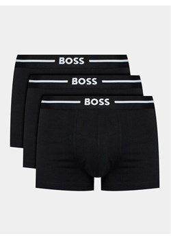 Boss Komplet 3 par bokserek Trunk 3P Bold 50510687 Czarny ze sklepu MODIVO w kategorii Majtki męskie - zdjęcie 182746919