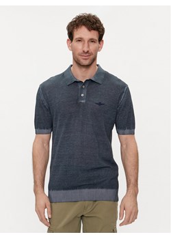 Aeronautica Militare Polo 241MA1495L496 Granatowy Regular Fit ze sklepu MODIVO w kategorii T-shirty męskie - zdjęcie 182747006