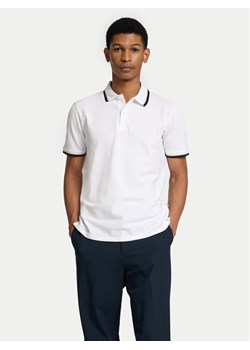 Selected Homme Polo 16095852 Biały Slim Fit ze sklepu MODIVO w kategorii T-shirty męskie - zdjęcie 182747056