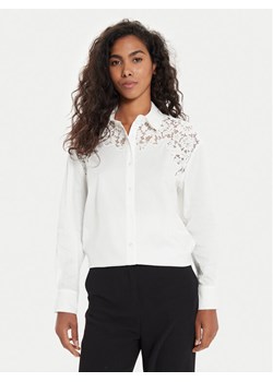 Morgan Koszula 242-CGRAP Biały Regular Fit ze sklepu MODIVO w kategorii Koszule damskie - zdjęcie 182747386