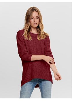 ONLY Sweter 15173800 Bordowy Regular Fit ze sklepu MODIVO w kategorii Swetry damskie - zdjęcie 182747419