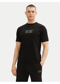 KARL LAGERFELD T-Shirt 755400 552235 Czarny Regular Fit ze sklepu MODIVO w kategorii T-shirty męskie - zdjęcie 182747449