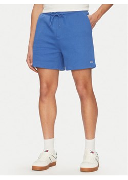 Tommy Jeans Szorty sportowe Flag Beach DM0DM21931 Niebieski Regular Fit ze sklepu MODIVO w kategorii Spodenki męskie - zdjęcie 182747456