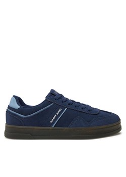Tommy Jeans Sneakersy The Greenwich Suede EN0EN02696 Granatowy ze sklepu MODIVO w kategorii Buty sportowe damskie - zdjęcie 182747486