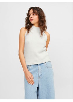 JJXX Top Zitta 12226992 Biały Slim Fit ze sklepu MODIVO w kategorii Bluzki damskie - zdjęcie 182747565