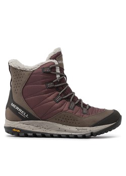 Merrell Śniegowce Antora Sneaker Boot Wp J066930 Bordowy ze sklepu MODIVO w kategorii Śniegowce damskie - zdjęcie 182747568