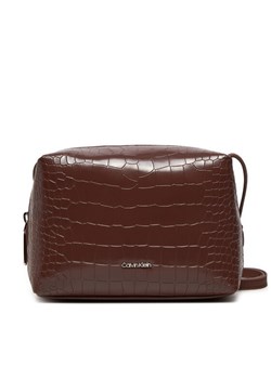 Calvin Klein Torebka K60K612452 Brązowy ze sklepu MODIVO w kategorii Listonoszki - zdjęcie 182747625