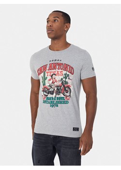 Brave Soul T-Shirt MTS-149PINUP Szary Straight Fit ze sklepu MODIVO w kategorii T-shirty męskie - zdjęcie 182747635