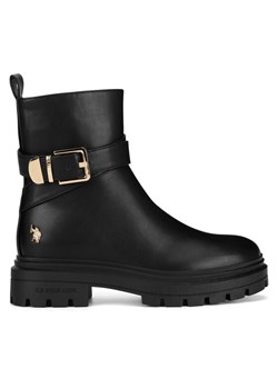 U.S. Polo Assn. Botki ALICJA004W/DY1 Czarny ze sklepu MODIVO w kategorii Botki - zdjęcie 182747748