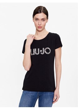 Liu Jo T-Shirt VA3025 J5003 Czarny Regular Fit ze sklepu MODIVO w kategorii Bluzki damskie - zdjęcie 182747765