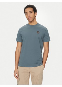 Napapijri T-Shirt S-Badge NP0A4I3N Niebieski Regular Fit ze sklepu MODIVO w kategorii T-shirty męskie - zdjęcie 182747815