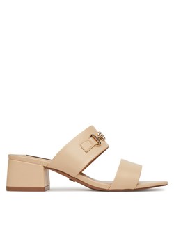 Nine West Klapki 2560-01 Beżowy ze sklepu MODIVO w kategorii Klapki damskie - zdjęcie 182747998