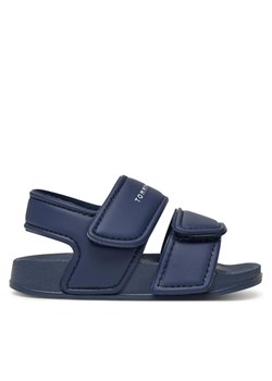 Tommy Hilfiger Sandały T1X2-33913-1172 M Granatowy ze sklepu MODIVO w kategorii Sandały dziecięce - zdjęcie 182748009