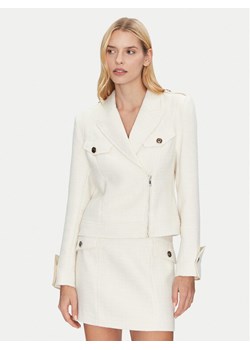 Bruuns Bazaar Kurtka przejściowa Platanus BBW4429 Biały Slim Fit ze sklepu MODIVO w kategorii Kurtki damskie - zdjęcie 182748036