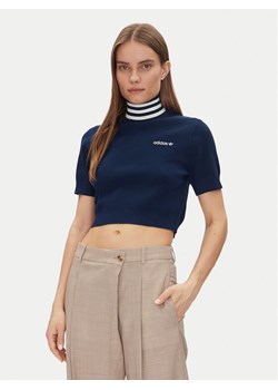 adidas Golf JC7680 Granatowy Slim Fit ze sklepu MODIVO w kategorii Swetry damskie - zdjęcie 182748047