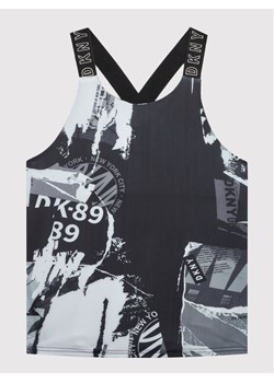 DKNY Top D35S09 M Czarny Regular Fit ze sklepu MODIVO w kategorii Bluzki dziewczęce - zdjęcie 182748199