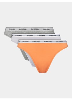Calvin Klein Underwear Komplet 3 par fig klasycznych 000QD5207E Kolorowy ze sklepu MODIVO w kategorii Majtki damskie - zdjęcie 182748239