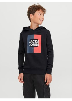 Jack&Jones Junior Bluza 12237105 Czarny Regular Fit ze sklepu MODIVO w kategorii Bluzy chłopięce - zdjęcie 182748277