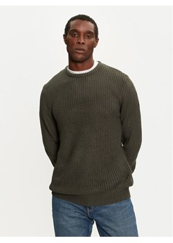 Brave Soul Sweter MK-230BINARY3 Zielony Regular Fit ze sklepu MODIVO w kategorii Swetry męskie - zdjęcie 182748279