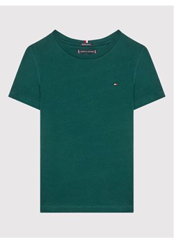 Tommy Hilfiger T-Shirt Essential KB0KB06879 D Zielony Regular Fit ze sklepu MODIVO w kategorii T-shirty chłopięce - zdjęcie 182748489