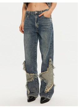 One Teaspoon Jeansy 26510 Niebieski Wide Leg ze sklepu MODIVO w kategorii Jeansy damskie - zdjęcie 182748495