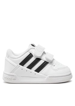 adidas Sneakersy Team Court 2 Str Cf I ID6637 Biały ze sklepu MODIVO w kategorii Buty sportowe dziecięce - zdjęcie 182748505