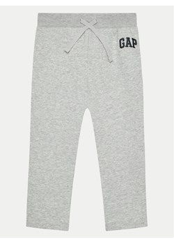 Gap Spodnie dresowe 504720-01 Szary Regular Fit ze sklepu MODIVO w kategorii Spodnie chłopięce - zdjęcie 182748517