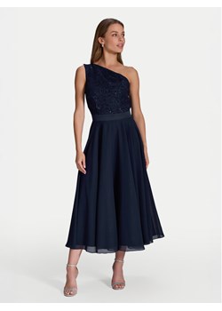 Swing Sukienka koktajlowa 5AI01500 Granatowy Regular Fit ze sklepu MODIVO w kategorii Sukienki - zdjęcie 182748706