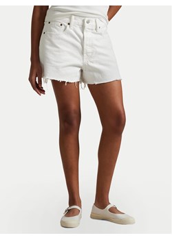 Polo Ralph Lauren Szorty jeansowe 211964084001 Biały Straight Fit ze sklepu MODIVO w kategorii Szorty - zdjęcie 182748719
