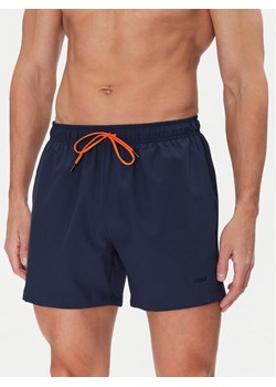 BOSS Szorty kąpielowe Tio 50491601 Granatowy Regular Fit ze sklepu MODIVO w kategorii Kąpielówki - zdjęcie 182748725