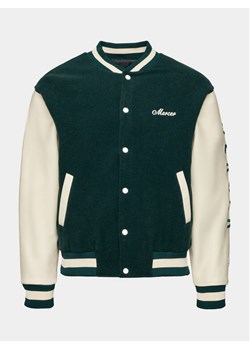 Mercer Amsterdam Kurtka bomber The Varsity MEAP233001 Zielony Regular Fit ze sklepu MODIVO w kategorii Kurtki męskie - zdjęcie 182748726