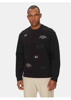 Armani Exchange Bluza XM000479 AF10818 UC001 Czarny Regular Fit ze sklepu MODIVO w kategorii Bluzy męskie - zdjęcie 182748736