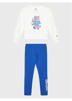 Champion Komplet dresowy 404674 Biały Regular Fit ze sklepu MODIVO w kategorii Dresy dziewczęce - zdjęcie 182748866