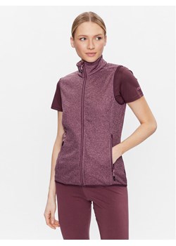 CMP Bezrękawnik 30H5876 Bordowy Regular Fit ze sklepu MODIVO w kategorii Kamizelki damskie - zdjęcie 182748968