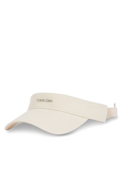 Calvin Klein Daszek K60K613144 Écru ze sklepu MODIVO w kategorii Czapki z daszkiem damskie - zdjęcie 182748988
