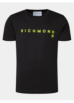 Richmond X T-Shirt Aaron UMP24004TS Czarny Regular Fit ze sklepu MODIVO w kategorii T-shirty męskie - zdjęcie 182749009