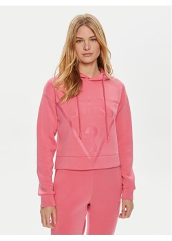 Guess Bluza V2YQ08 K7UW2 Różowy Regular Fit ze sklepu MODIVO w kategorii Bluzy damskie - zdjęcie 182749037