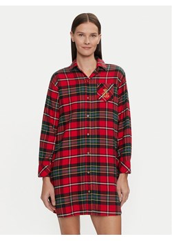 LAUREN RALPH LAUREN Koszula nocna ILN32374 Czerwony ze sklepu MODIVO w kategorii Koszule nocne - zdjęcie 182749118