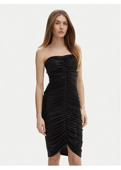 NORMA KAMALI Sukienka koktajlowa ST3243LMD89001 Czarny Slim Fit ze sklepu MODIVO w kategorii Sukienki - zdjęcie 182749149