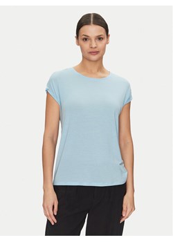 Vero Moda T-Shirt Ava 10284468 Niebieski Regular Fit ze sklepu MODIVO w kategorii Bluzki damskie - zdjęcie 182749185