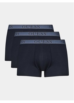 Guess Komplet 3 par bokserek Joe U4RG33 K6YW0 Granatowy ze sklepu MODIVO w kategorii Majtki męskie - zdjęcie 182749207