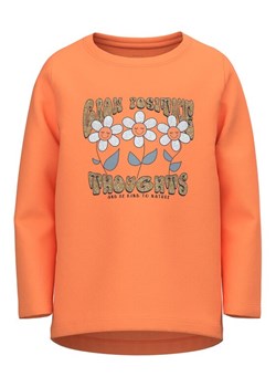 NAME IT Bluzka 13218914 Pomarańczowy Regular Fit ze sklepu MODIVO w kategorii Bluzki dziewczęce - zdjęcie 182749267