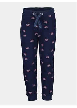 Blue Seven Spodnie dresowe 724698 X Granatowy Regular Fit ze sklepu MODIVO w kategorii Spodnie dziewczęce - zdjęcie 182749317