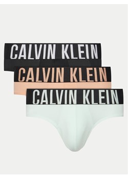 Calvin Klein Underwear Komplet 3 par slipów 000NB3610A Kolorowy ze sklepu MODIVO w kategorii Majtki męskie - zdjęcie 182749337